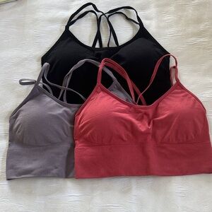 Bralette/Sports Bras -Set of 3